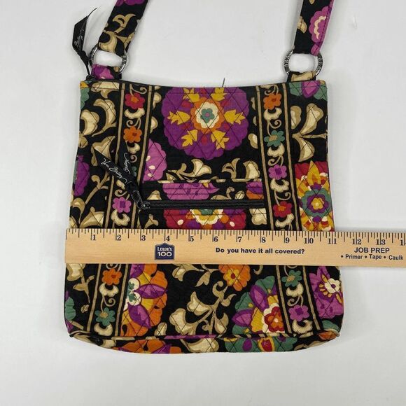 Vera Bradley Suzani Hipster Zip Closure Crossbody Bag Women's Floral Size 11" - Picture 8 of 9